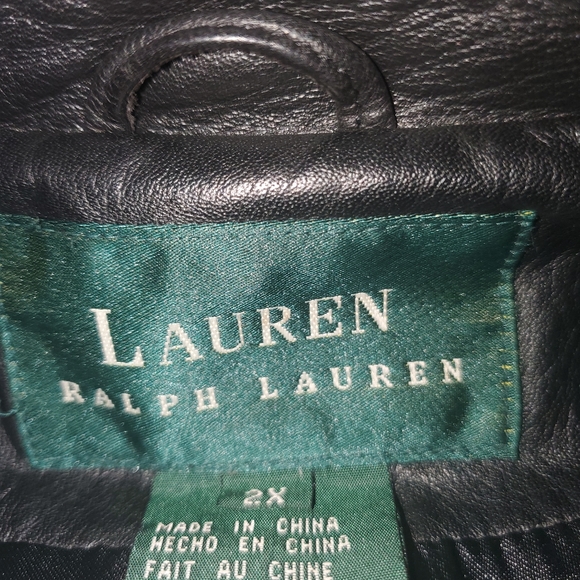 Ralph Lauren Leather Coat - Picture 3 of 8